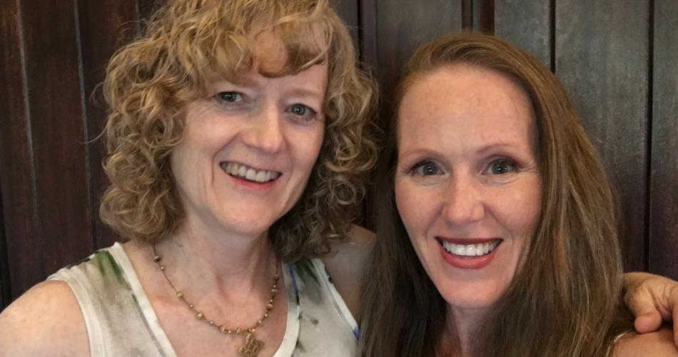 Melody Roberts and Kathy Toney